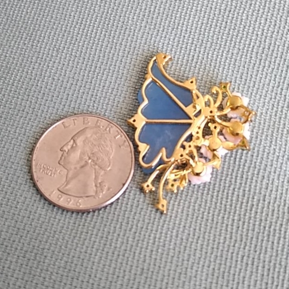 ✳️❇️ STUNNINGLY BEAUTIFUL BLUE JADE EARRING'S ❇️✳️ - Picture 5 of 5